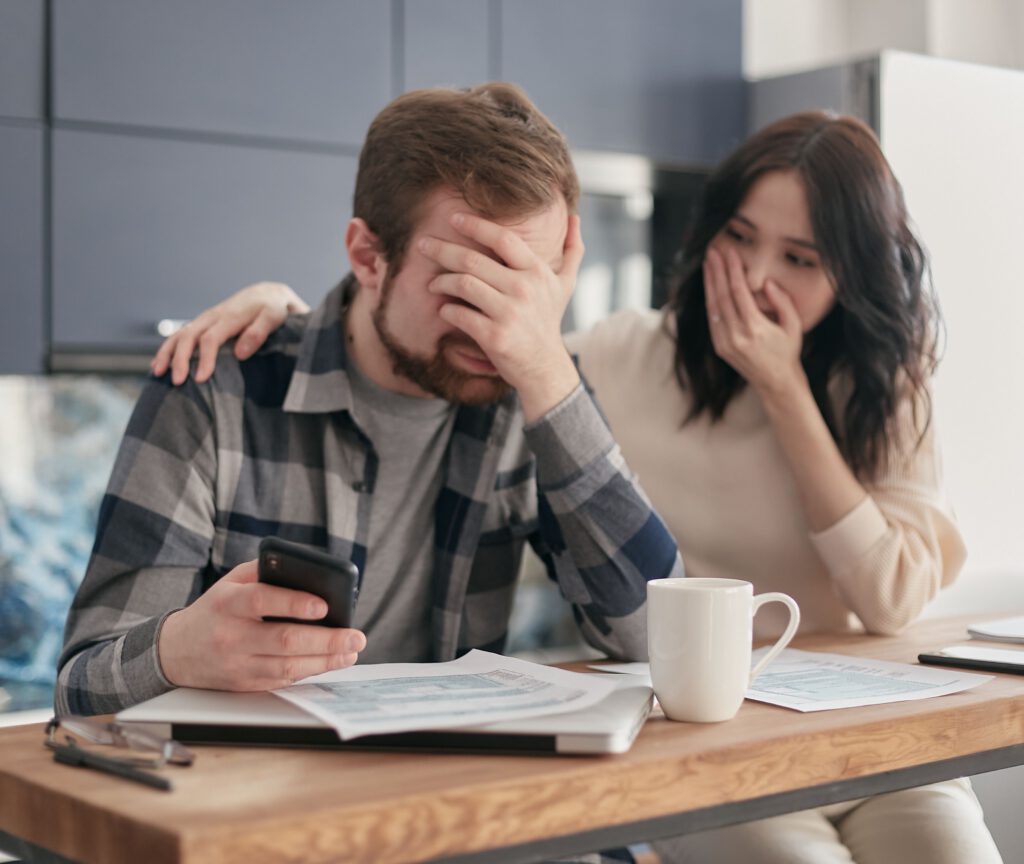 Woman experiencing stress and emotional overwhelm